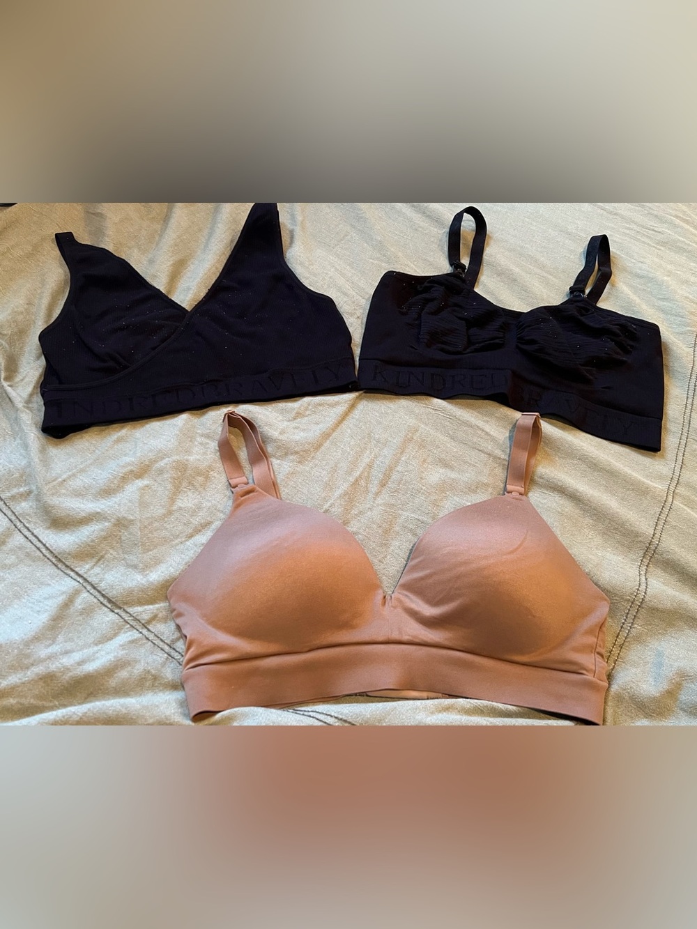 Kindred Bravely Bras- Set of Three (M)
